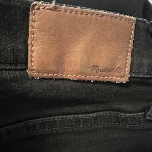 Madewell High-Rise Roadtripper Jeans in Davie Wash: Knee-Rip Edition Size 32 - Picture 7 of 8